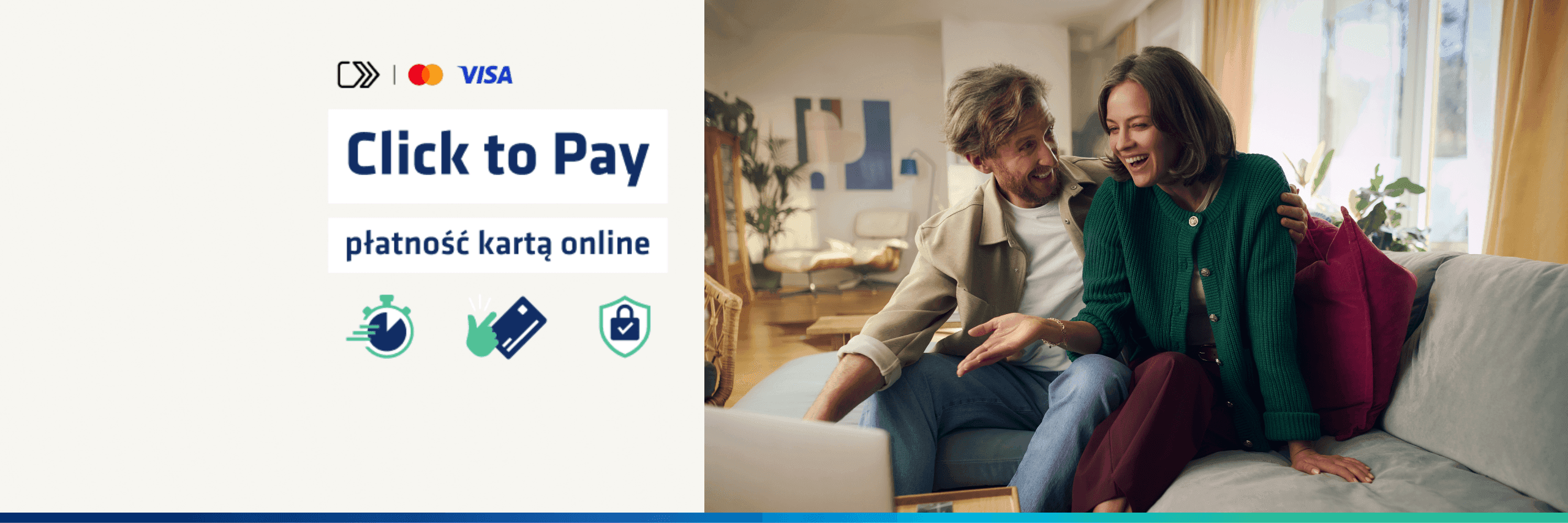 Usługa Click to Pay szeroko dostępna na polskim rynku
